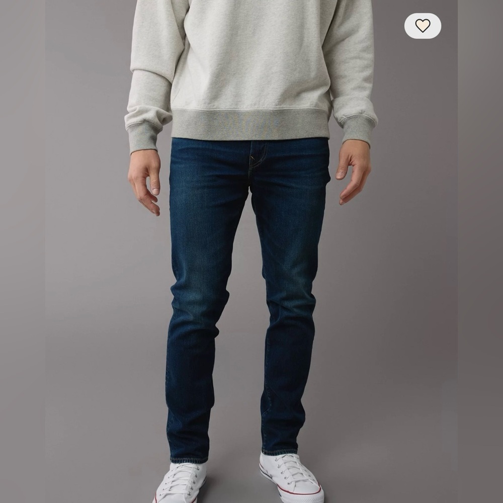 American Eagle AE AirFlex+ Slim Straight Jean 32× 34
